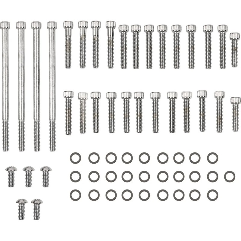 Primary Transmission Side Cover Derby Cover Bolt Set