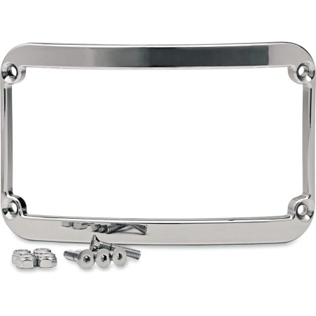 WFB  Benchmark Stretched Rear Fender License Plate Frame