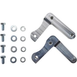 Hugger Series Front Fender with Mounting Blocks for Softail Dyna