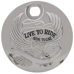 Trappe de console de réservoir « LIVE TO RIDE »