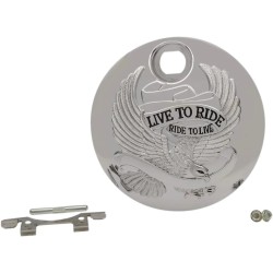 Trappe de console de réservoir « LIVE TO RIDE »