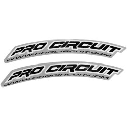 Autocollants de garde-boue Pro Circuit