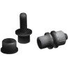 Nylon License Plate Fasteners