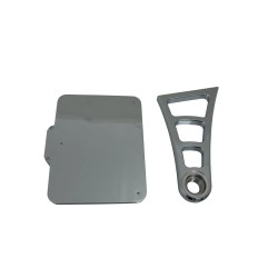 Supports latéraux de plaque d'immatriculation - avec axe de 3/4"