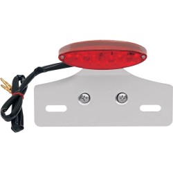 Mini Led Cat Eye Taillight with License Plate Mount