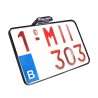 License Plate With Taillight