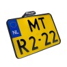 License Plate With Taillight