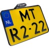 License Plate With Taillight