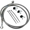 Extended Length Stainless Steel Brake Line Kit