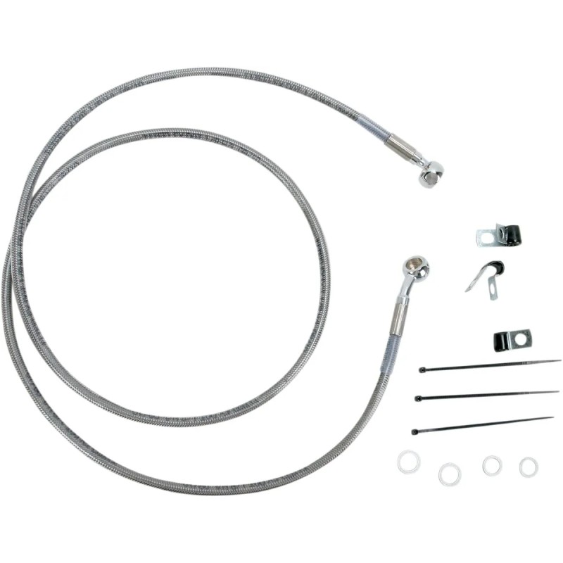 Extended Length Stainless Steel Brake Line Kit