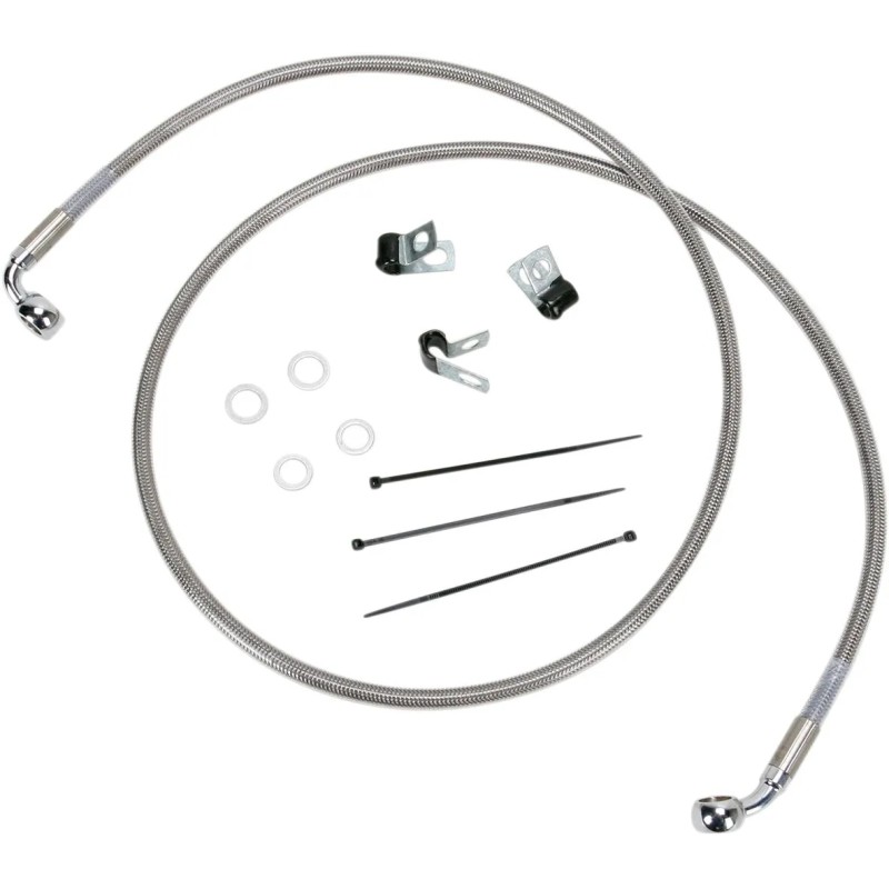 Extended Length Stainless Steel Brake Line Kit