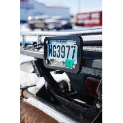 Lighted License Plate Mount
