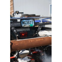 Lighted License Plate Mount