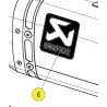 Autocollant d'échappement