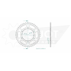 STANDARD SPROCKET REAR 525