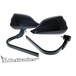 Protège-mains STORM - fixation sur embout de guidon en un point - filetés