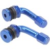 Set de valves de pneus 90°