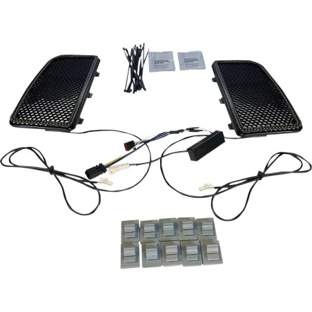 Lower Fairing Amber White Light Inserts