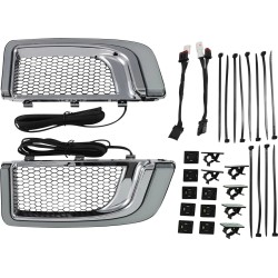 Tracer LED Fairing Lower Grill Inserts