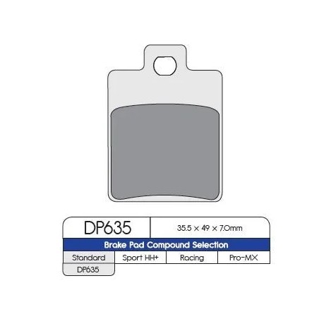 Standard Sintered Metal Brake Pads