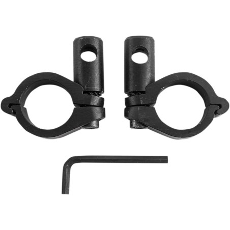 Replacement Round Windshield Handlebar Clamp Kit