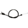 Black Vinyl Throttle Cable