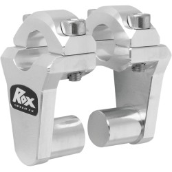 Pivoting Handlebar Risers for 7 8  Bar Clamps