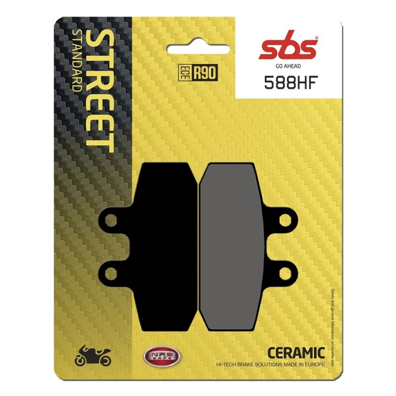 HF Street Ceramic Organic Brake Pads