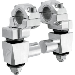 Rehausses de guidon Elite Pivot anti-vibrations 2"