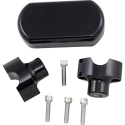 Solid Handlebar Riser   Top Clamp Kit