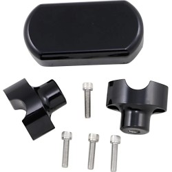 Solid Handlebar Riser   Top Clamp Kit