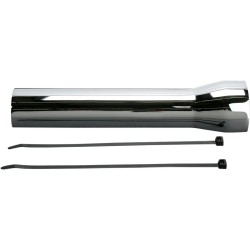 Caches arbre de transmission chromés