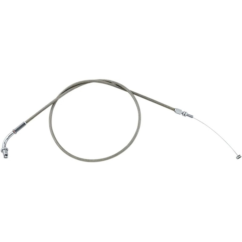 Armor Coat Stainless Steel Throttle Idle Cable for Cruisers