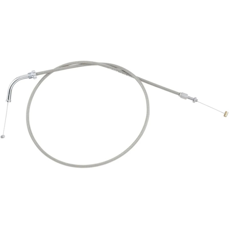 Armor Coat Stainless Steel Throttle Idle Cable for Cruisers