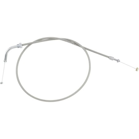 Armor Coat Stainless Steel Throttle Idle Cable for Cruisers