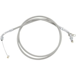 Armor Coat Stainless Steel Throttle Idle Cable for Cruisers