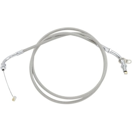 Armor Coat Stainless Steel Throttle Idle Cable for Cruisers