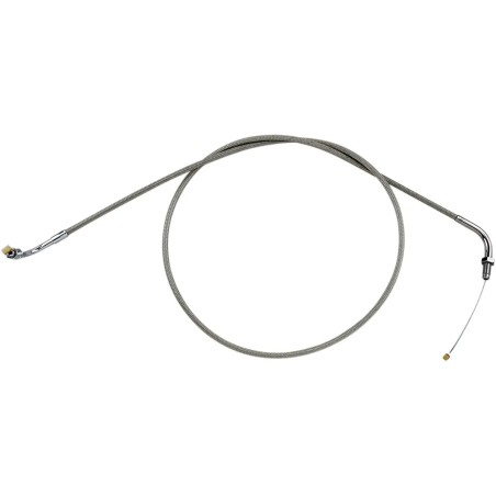 Armor Coat Stainless Steel Throttle Idle Cable for Cruisers