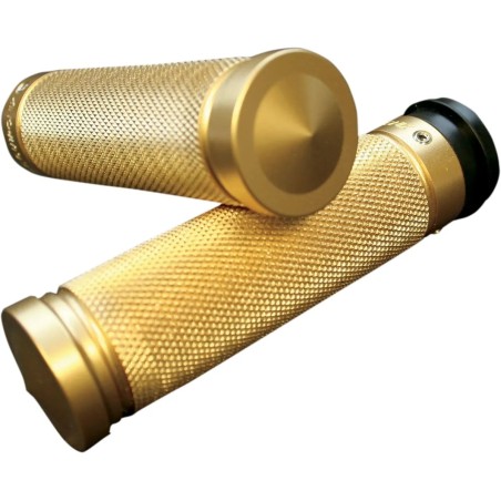 Brass Knurled Custom Grips