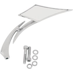 Rétroviseur coulé au design pointu