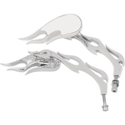 Flame Style Die-Cast Mirrors