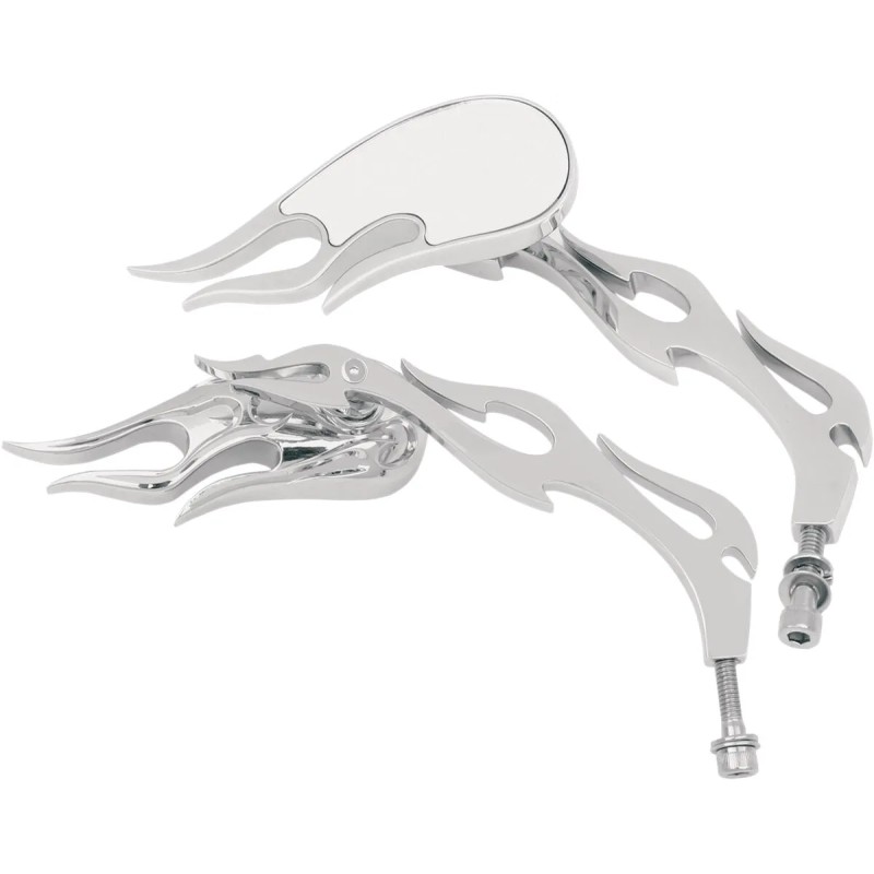 Flame Style Die-Cast Mirrors