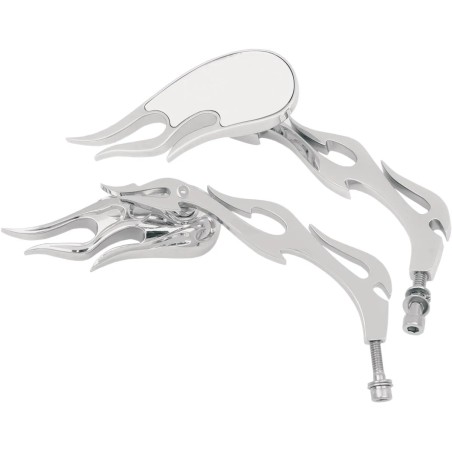 Flame Style Die-Cast Mirrors