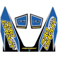 Autocollants pour échappements T-6