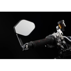Rétroviseur d'embout de guidon symétrique Stratos M12
