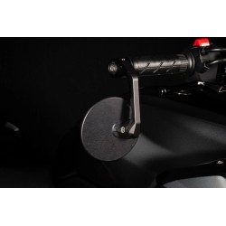 Rétroviseur d'embout de guidon rond Moon M12