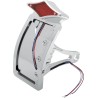 Side Mount Diamond LED Taillight and License Plate Mount