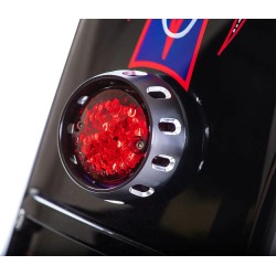 Feu arrière à LED Bobber personnalisé et support pour plaque d'immatriculation