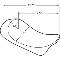 EZ-ON Mount Low-Profile Solo Seat