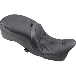 Selle Touring cuir 2-Up compatible avec dossier